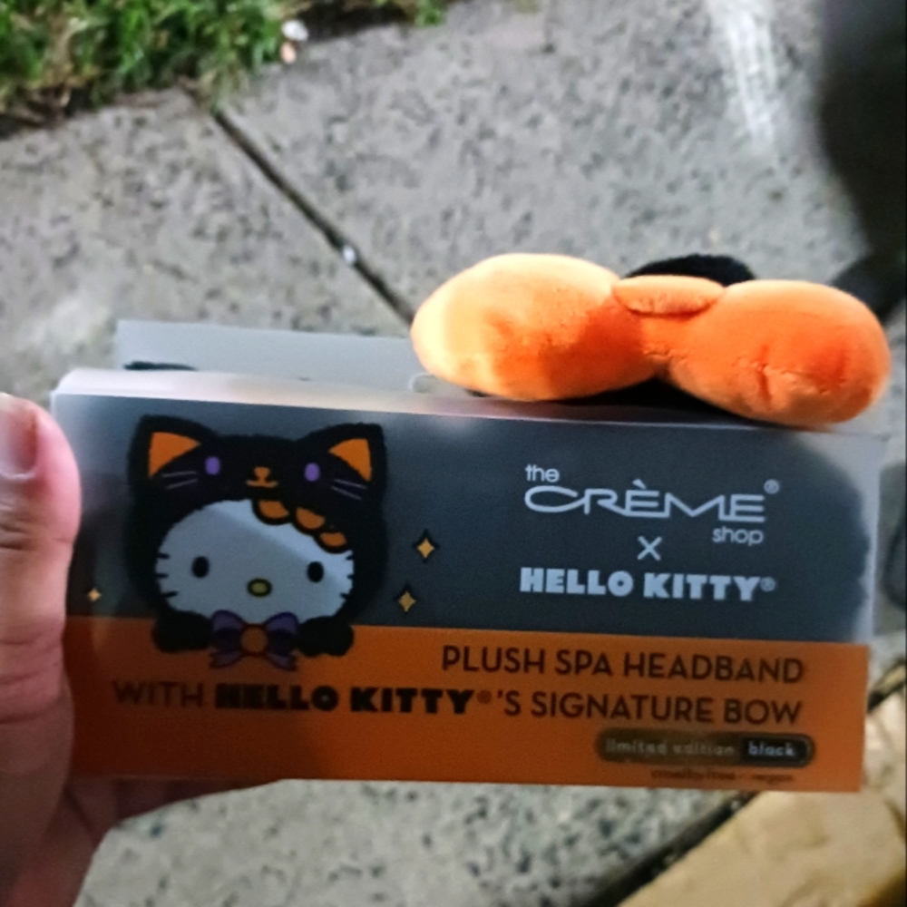 Hello kitty halloween headband
